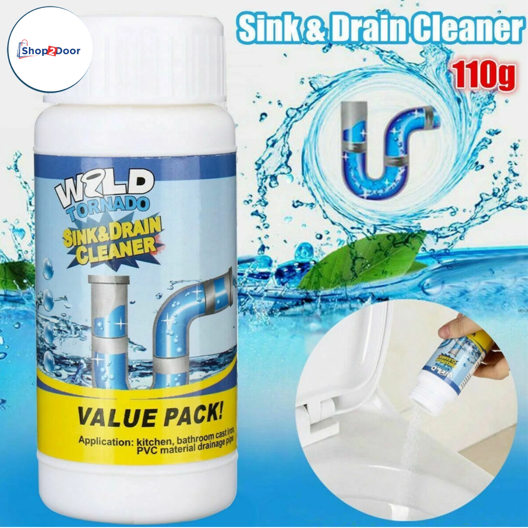 Powerful Sink Drain & Sink Cleaner | Buy 1 Get 1 Free Offer