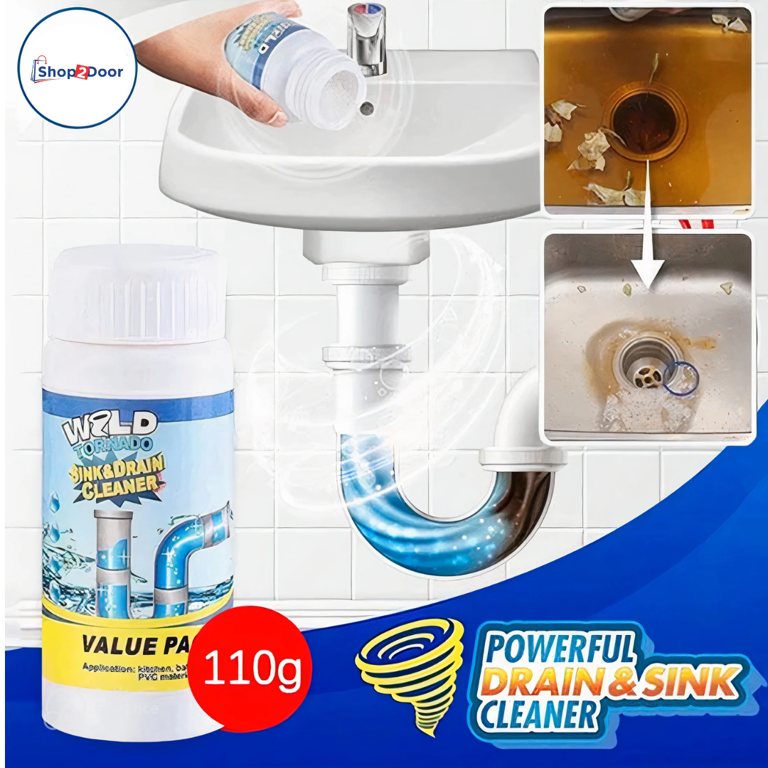 Powerful Sink Drain & Sink Cleaner | Buy 1 Get 1 Free Offer