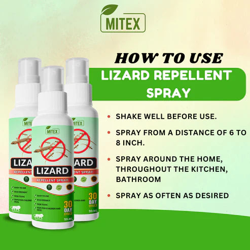 Lizard Repellent Spray - Protect your home from Pest, mite & insects