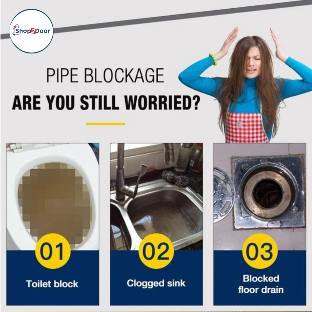 Powerful Sink Drain & Sink Cleaner | Buy 1 Get 1 Free Offer