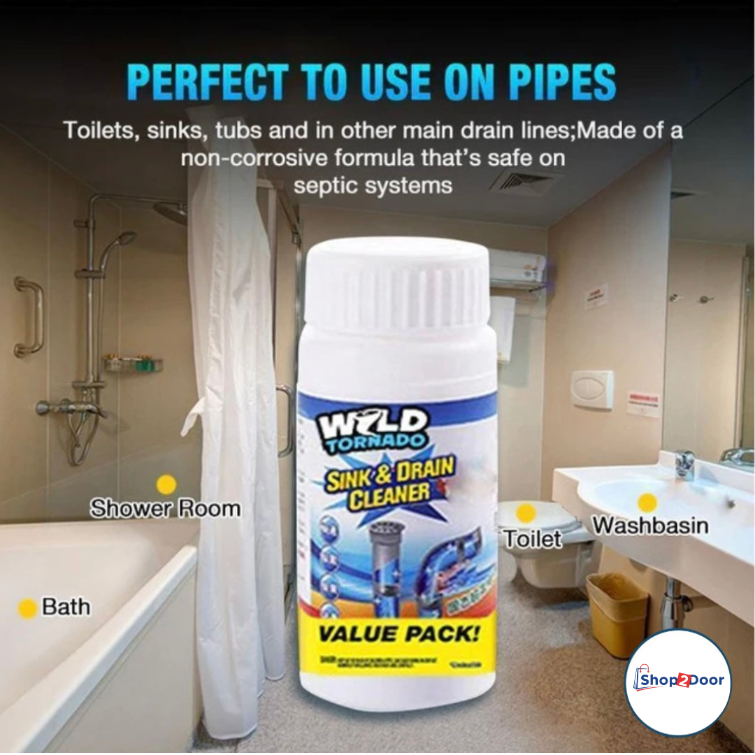 Powerful Sink Drain & Sink Cleaner | Buy 1 Get 1 Free Offer