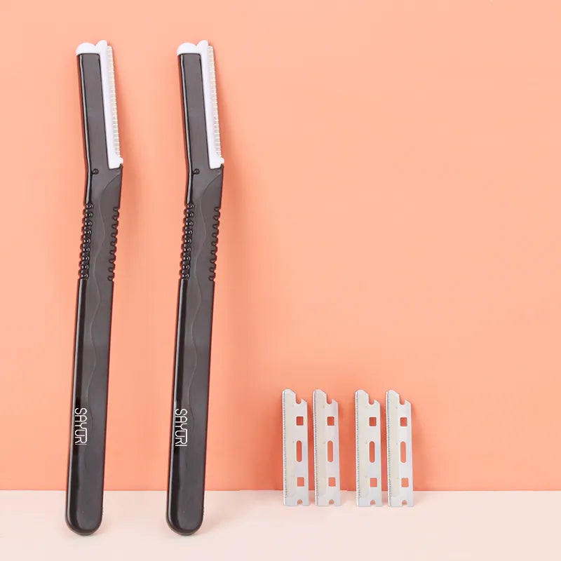 Sayuri 3 PCS Professional Facial Razor Eyebrow Trimmer ๐