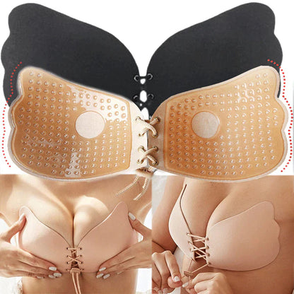Imported™ Silicon Strapless Push Up Bra [Buy 1 Get 1 Free] 🎁