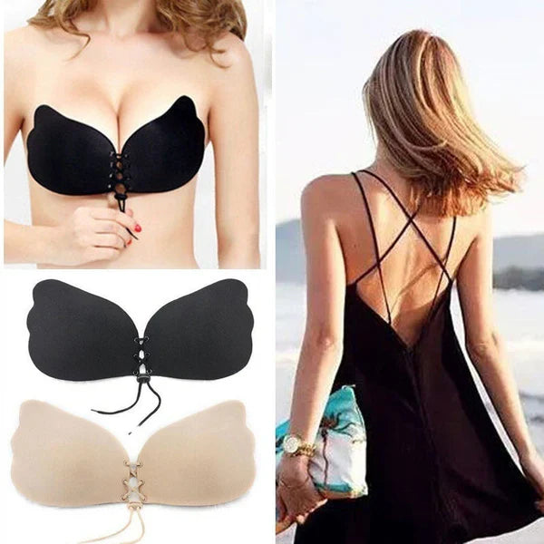 Imported™ Silicon Strapless Push Up Bra [Buy 1 Get 1 Free] 🎁