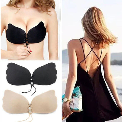 Imported™ Silicon Strapless Push Up Bra [Buy 1 Get 1 Free] 🎁