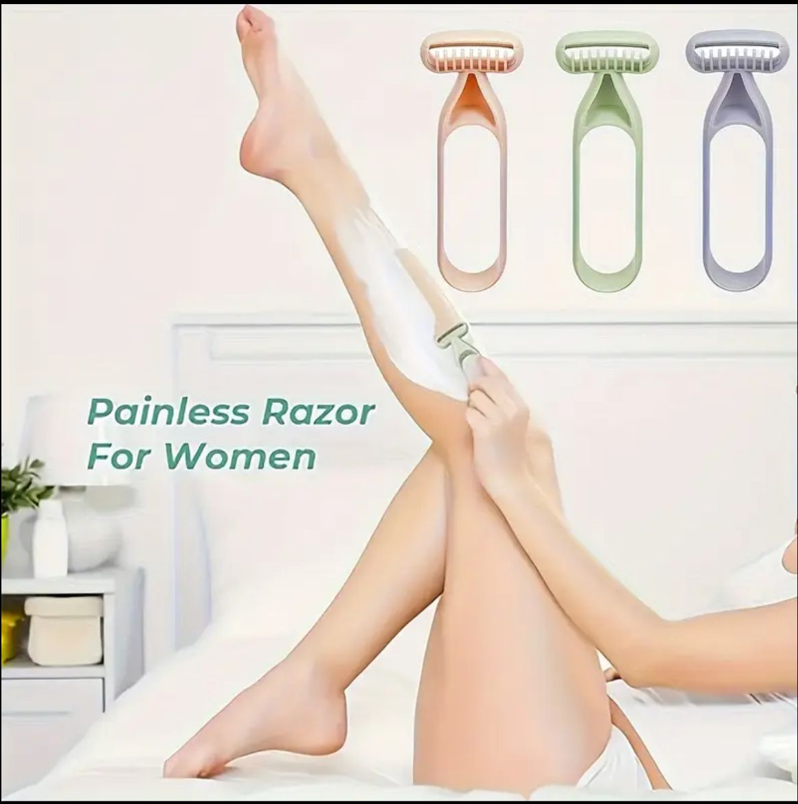 Imported™ Painless Reusable Razor For Men & Women [Buy 1 Get 1 Free] 🎁