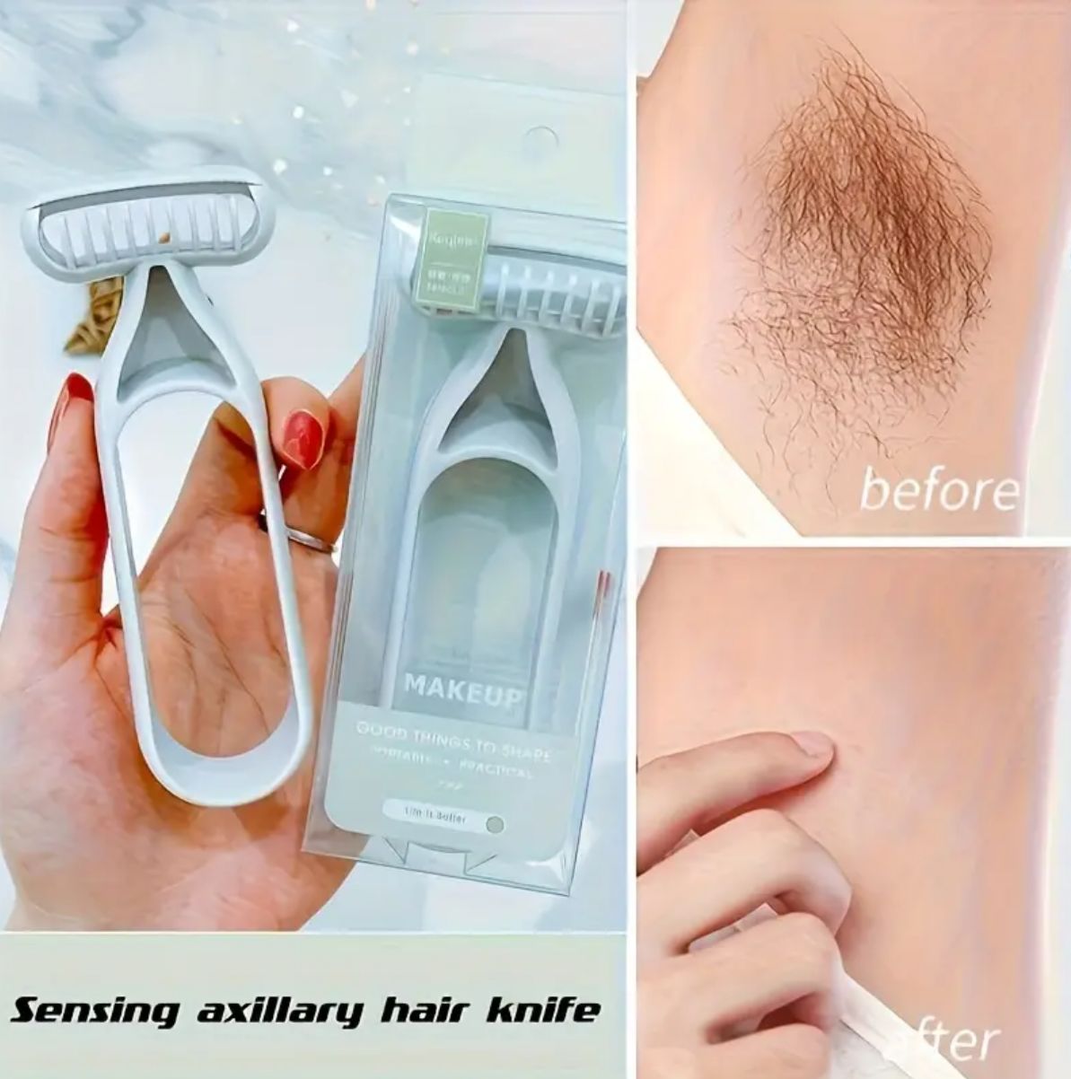 Imported™ Painless Reusable Razor For Men & Women [Buy 1 Get 1 Free] 🎁